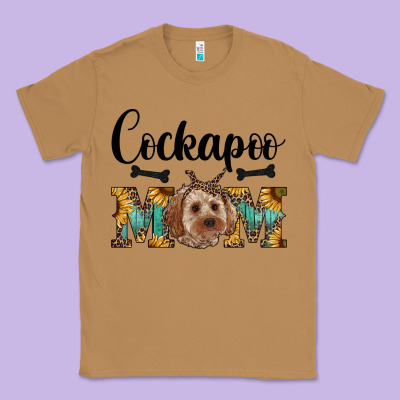 Western Cockapoo Mom Classic Tee Designed By Ranaportraitstore