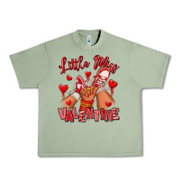 Oil Green little miss valentine afro kid sneakers Urban Heavy Tee - RanaPortraitStore