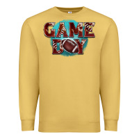 Antique Gold game day football Premium Sweatshirt - BarkalooDesign