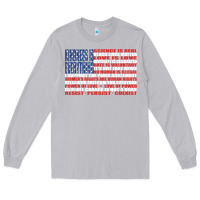 Moon Dust political protest american flag   stand united t shirt Long Sleeve Tee - longCreatives