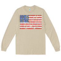 Mushroom political protest american flag   stand united t shirt Long Sleeve Tee - longCreatives