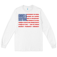 White political protest american flag   stand united t shirt Long Sleeve Tee - longCreatives