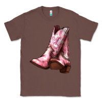 Chestnut Cowgirl boots Classic Tee - HowdyJamesFarm
