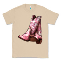 Mushroom Cowgirl boots Classic Tee - HowdyJamesFarm