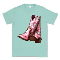 Seafoam Cowgirl boots Classic Tee - HowdyJamesFarm