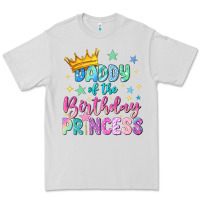Dove Grey daddy of the birthday princess Premium Tee - NancyCooperArtShop