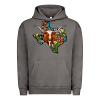 Pigment Tornado longhorn texas map Urban Hoodie - AdoDesignShop
