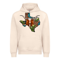 Sandshell longhorn texas map Urban Hoodie - AdoDesignShop