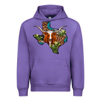 Tulip longhorn texas map Urban Hoodie - AdoDesignShop