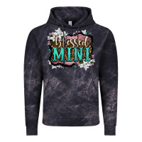 Cloud Black blessed mini Vintage Hoodie - OliviaCreatesArt