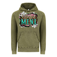 Vintage Olive blessed mini Vintage Hoodie - OliviaCreatesArt