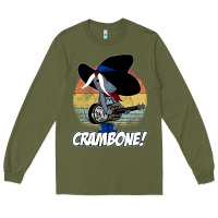 Army Green Vintage distressed uncle pecos crambone Long Sleeve Tee - longCreatives