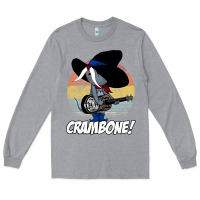 Heather Grey Vintage distressed uncle pecos crambone Long Sleeve Tee - longCreatives