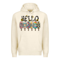 Tofu name vibrant summer greeting with popsicles Premium Hoodie - CowhideDigitalArt