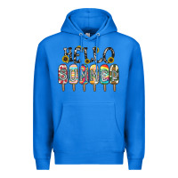 True Royal name vibrant summer greeting with popsicles Premium Hoodie - CowhideDigitalArt