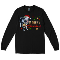 Black mooey christmas Long Sleeve Tee - RanaPortraitStore
