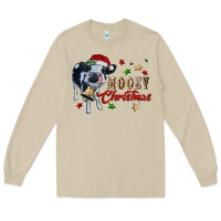 Mushroom mooey christmas Long Sleeve Tee - RanaPortraitStore