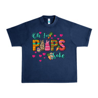 Navy Oh for peeps sake Easter Day Urban Heavy Tee - HowdyJamesFarm