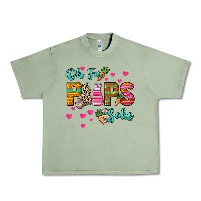 Oh For Peeps Sake Easter Day Urban Heavy Tee by HowdyJamesFarm | Teevron