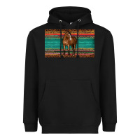 Black western horse serape tooled leather leopard  sippy cup Heavyweight Hoodie - BarkalooDesign