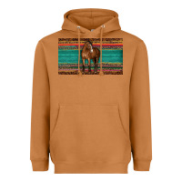 Meerkat western horse serape tooled leather leopard  sippy cup Heavyweight Hoodie - BarkalooDesign