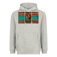 Moon Dust western horse serape tooled leather leopard  sippy cup Heavyweight Hoodie - BarkalooDesign