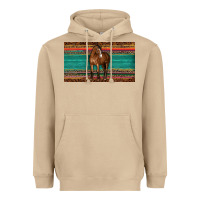 Mushroom western horse serape tooled leather leopard  sippy cup Heavyweight Hoodie - BarkalooDesign
