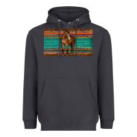Smoke western horse serape tooled leather leopard  sippy cup Heavyweight Hoodie - BarkalooDesign
