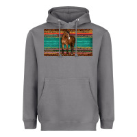 Storm western horse serape tooled leather leopard  sippy cup Heavyweight Hoodie - BarkalooDesign
