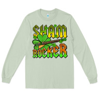 Matcha St. Patrick’s Day sham rocker with guitar Long Sleeve Tee - OliviaCreatesArt