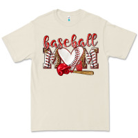 Bone Baseball Mom Premium Tee - NancyCooperArtShop