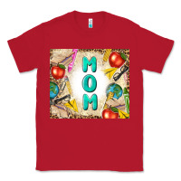 Red teacher mom mother's day Classic Tee - TumblerDesignByShophia