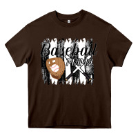 Chocolate Brown Baseball Mama Heavy Core Tee - Bettercallsaul