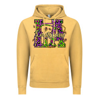 Vintage Mustard louisiana mardi gras Vintage Hoodie - OliviaCreatesArt
