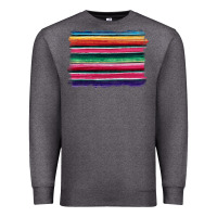 Charcoal Heather serape Premium Sweatshirt - BarkalooDesign