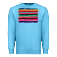Ocean Blue serape Premium Sweatshirt - BarkalooDesign