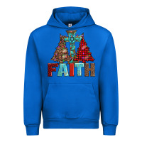 Cobalt cross and christmas trees Urban Hoodie - AdoDesignShop