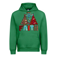 Emerald cross and christmas trees Urban Hoodie - AdoDesignShop