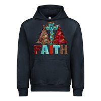 Navy cross and christmas trees Urban Hoodie - AdoDesignShop