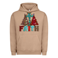 Pigment Burro cross and christmas trees Urban Hoodie - AdoDesignShop