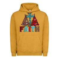 Pigment Peanut Butter cross and christmas trees Urban Hoodie - AdoDesignShop