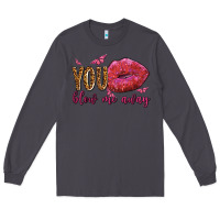 Smoke you blow me away olivia Long Sleeve Tee - OliviaCreatesArt