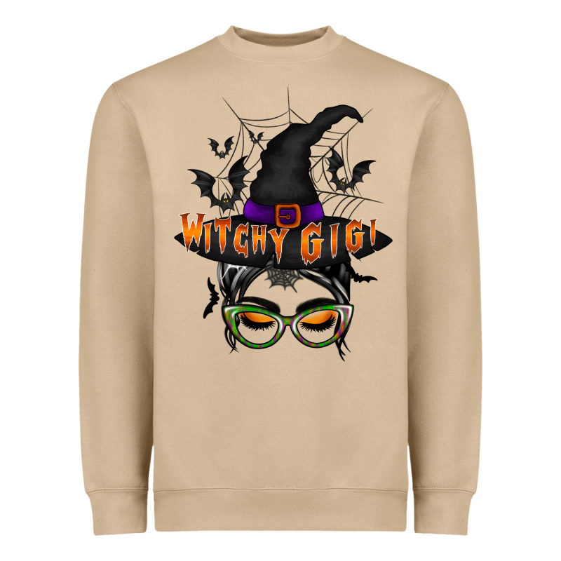 Witchy Gigi Heavyweight Sweatshirt by RacoonDesign | Teevron
