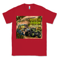 Red huntin fishin muddin Classic Tee - TumblerDesignByShophia