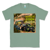 Sage huntin fishin muddin Classic Tee - TumblerDesignByShophia