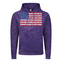Cloud Purple political protest american flag   stand united t shirt Vintage Hoodie - longCreatives