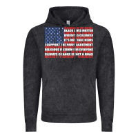 Vintage Black political protest american flag   stand united t shirt Vintage Hoodie - longCreatives