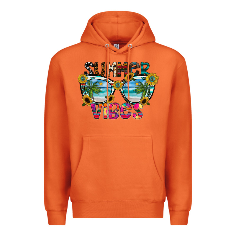 Summer Vibes Premium Hoodie by CowhideDigitalArt | Teevron