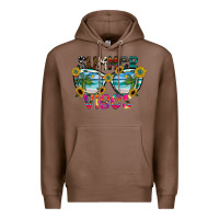 Chestnut Summer Vibes Premium Hoodie - CowhideDigitalArt