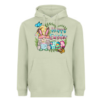 Matcha happy easter bunny gnome Heavyweight Hoodie - BarkalooDesign